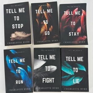 'Tell Me' Series Book Set - Black, Red, Blue, White